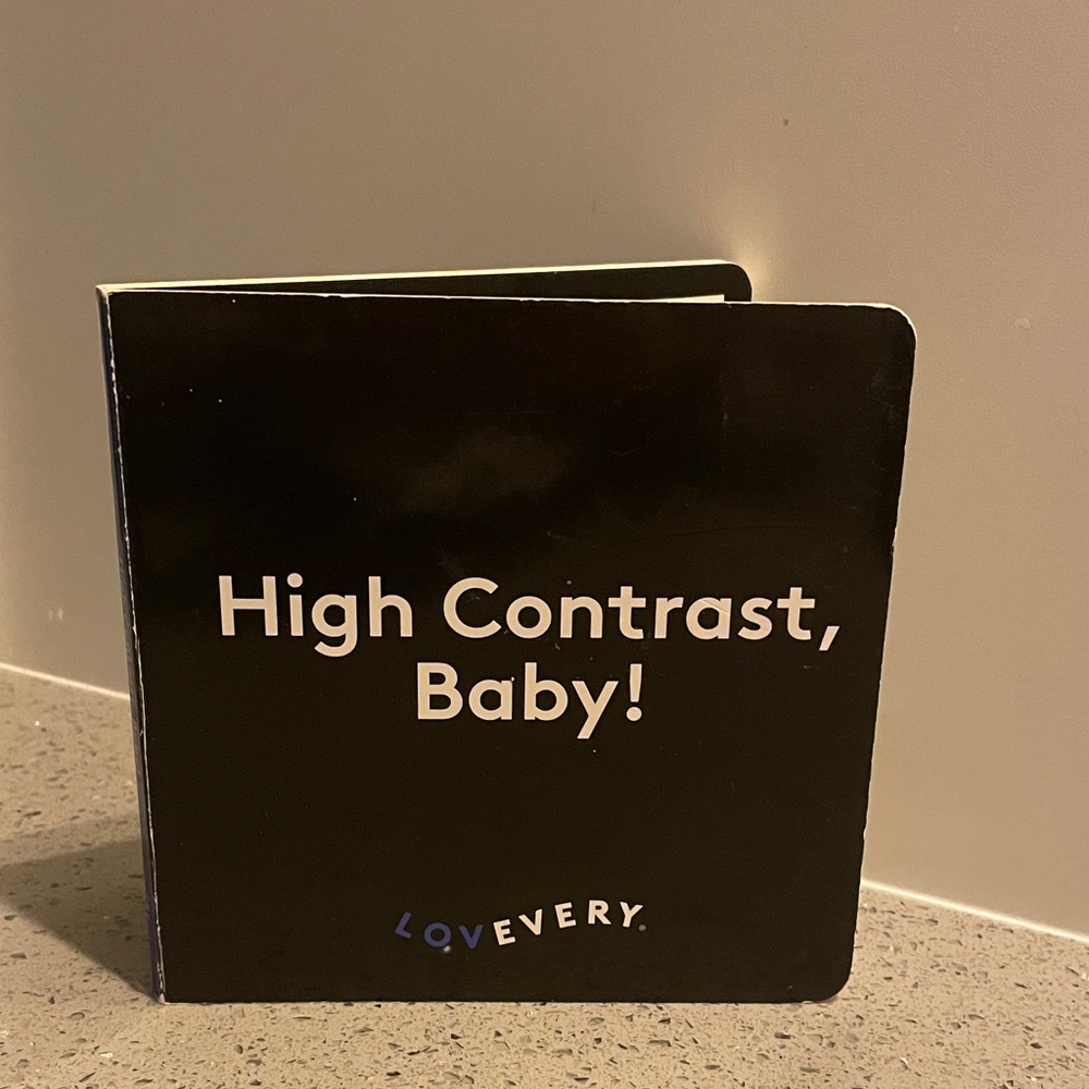 Lovevery ‘High Contrast, Baby!’ Board Book